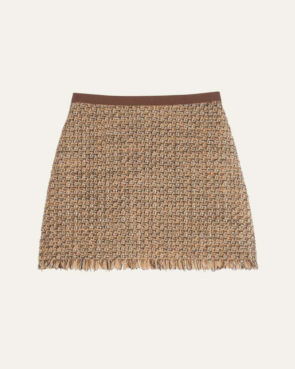 Tweed Mini Skirt